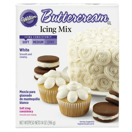 Wilton Buttercream Icing Mix, 14 oz. (Best Butter Icing For Cake Decorating)