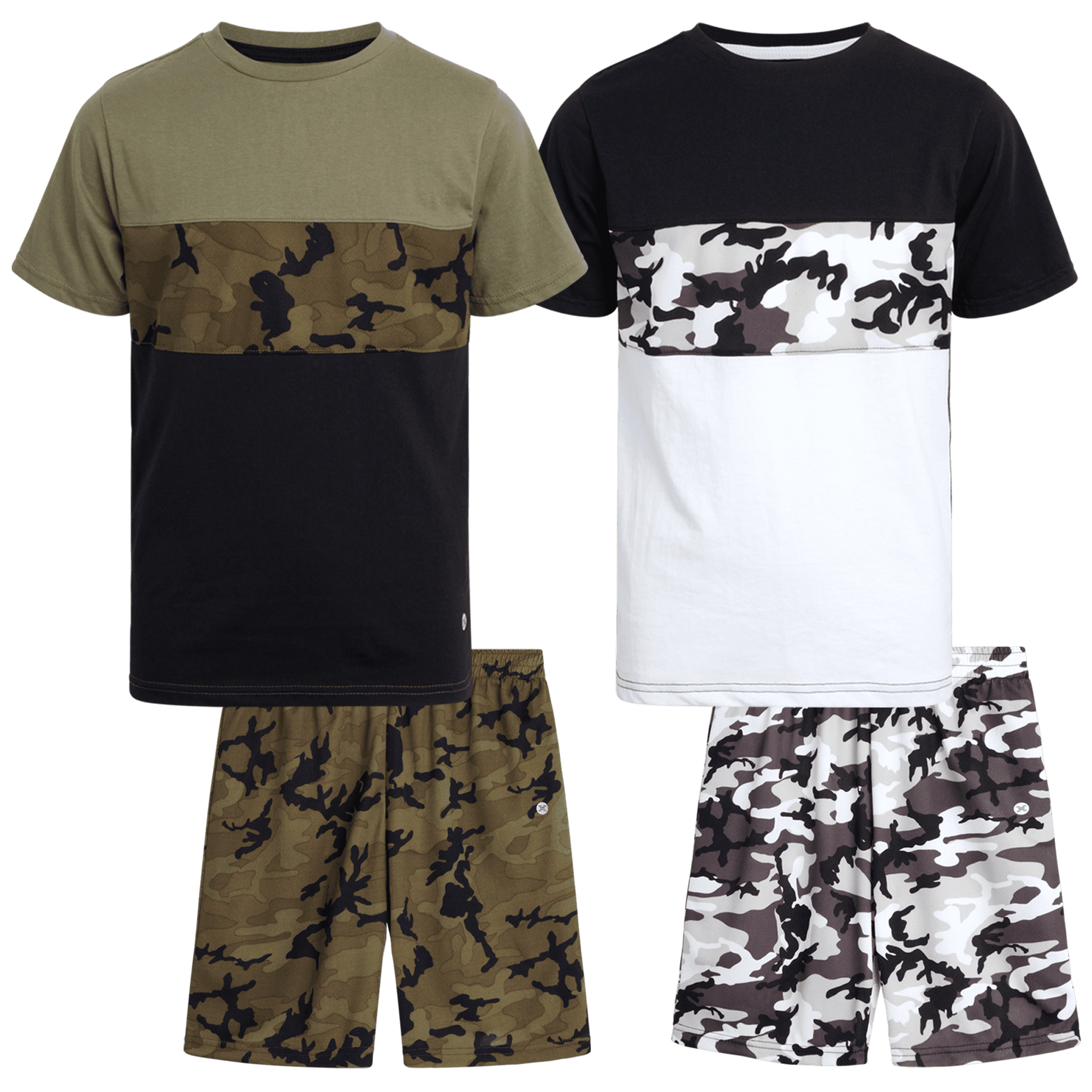 RBX Boys Active Shorts Set 4 Piece Performance T Shirt And Shorts rbx-boys-active-shorts-set-4-piece-performance-t-shirt-and-shorts