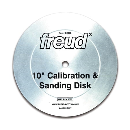 Freud-CD010 10 In. Calibration & Sanding Disc