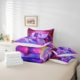 thumbnail image 5 of Feelyou Magic Unicorn Angel Twin Bedding Sets 7-Piece, Dreamy Cloud Rainbow Galaxy Bedding Comforter Set, Fairy Tale Animal Reversible Sheet Sets, Luxury Bedroom Decor, 5 of 7