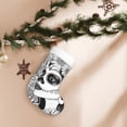 thumbnail image 7 of Naloa Floral Sugar Skull Portrait Christmas Stockings Decorations, Xmas Ornaments, DIY Personalized Farmhouse Decor for Home Family Party Tree, 7 of 7