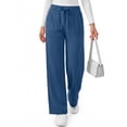 thumbnail image 3 of MOSHU Wide Leg Sweatpants for Women High Waisted Baggy Fleece Cotton Pants Fall Casual Sweatpants with Pockets, 3 of 11