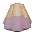 thumbnail image 4 of Jamie Young Co Scalloped Raffia Fabric Lamp Shade Small Natural, 4 of 4