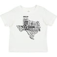 thumbnail image 3 of Inktastic Texas Word Salad State Outline Boys or Girls Toddler T-Shirt, 3 of 5