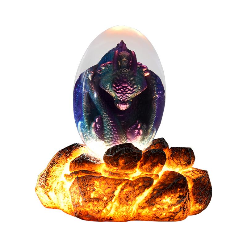 Lava Dragon EggDragon Easter EggsLava Dragon Eggs with Lighted Base