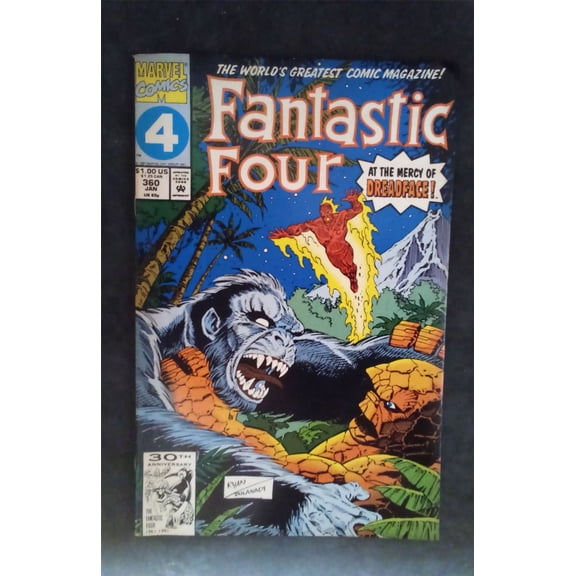 Pre-Owned Fantastic Four #360 1992 Marvel Comics Comic Book