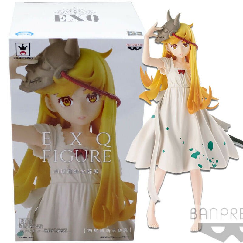 Banpresto EXQ Shinobu Monogatari Series Shinobu Oshino Figure Statue - Walmart.com - Walmart.com