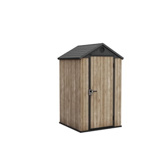 Keter Oakland 11x7.5 Ft Outdoor Garden Tool Shed with Windows