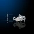 thumbnail image 2 of Whale Shark 925 Sterling Silver Ring Sea Life Ocean Animal Totem Beach Jewelry, 2 of 2