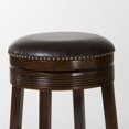 thumbnail image 2 of Hillsdale Tillman 26" Backless Swivel Counter Stool in Brown Cherry, 2 of 2