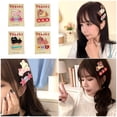 thumbnail image 2 of 2PCS Design Hair Clip Acrylic Nonslip Grip Bangs Accessories Hairpin for Women Girls Everyday Wear, 2 of 9