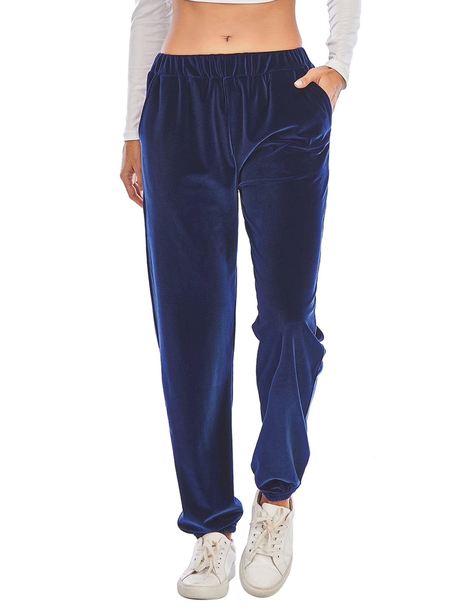 Jockey Women's Woven Jogger S Blue Velvet : Target