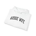thumbnail image 4 of Aussie Wife Australian Wedding Anniversary Hoodie Gifts Sweatshirt Shirt, 4 of 4