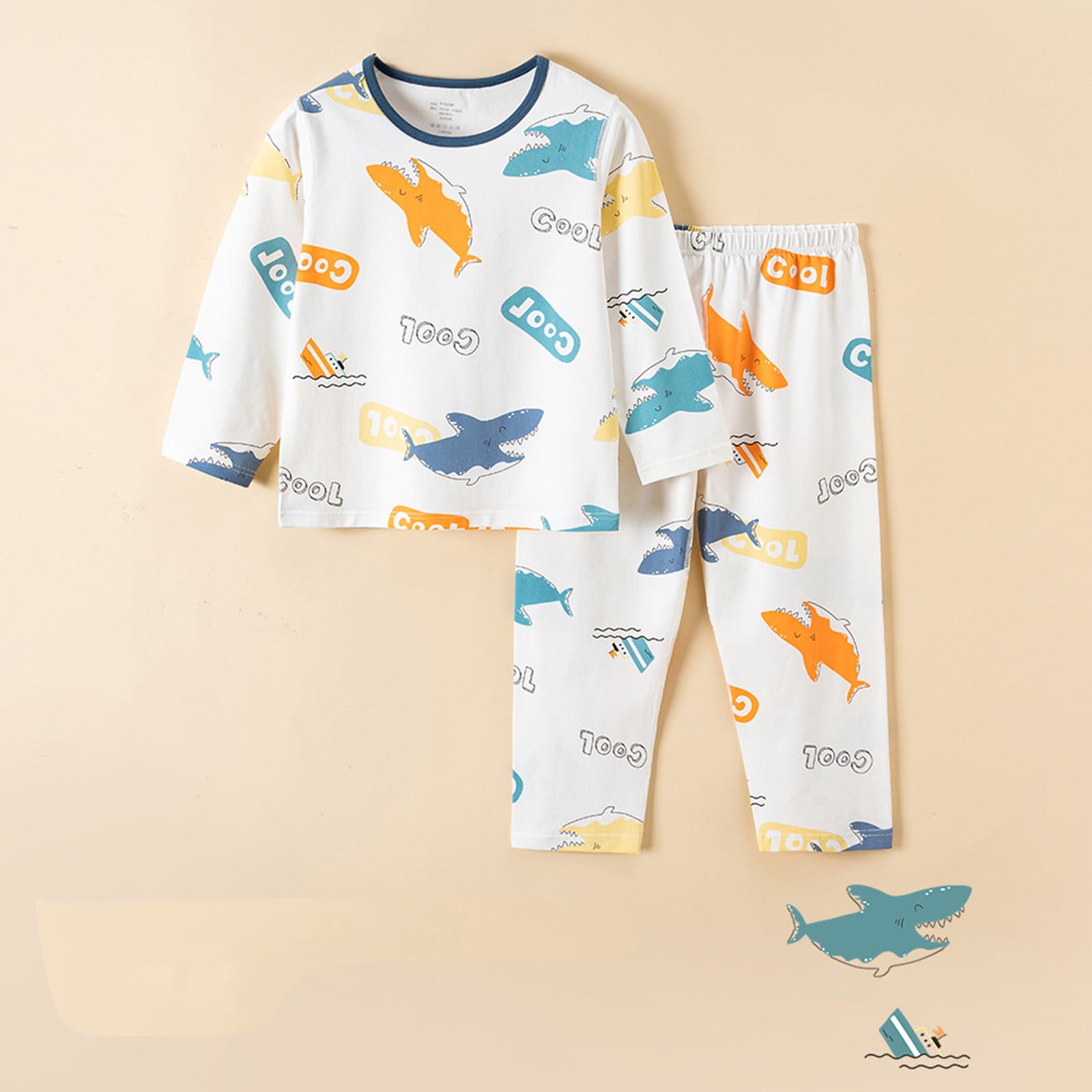 Bjutir Boys Girls Pajama Sets Toddler Baby Soft Pajamas Toddler
