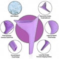 thumbnail image 5 of Portable Female Urination Device Set - 5 Pack of Reusable Standing Pee Funnels for Women Ideal for Camping and Hiking, 5 of 5