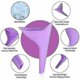 thumbnail image 5 of Portable Female Urination Device Set - 5 Pack of Reusable Standing Pee Funnels for Women Ideal for Camping and Hiking, 5 of 5