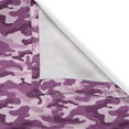 thumbnail image 6 of Ambesonne Fuchsia Valance & Curtain, Exotic Camouflage Pattern, 55"x24", Pale Pink and Fuchsia, 6 of 7