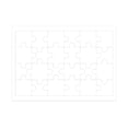 Print-A-Puzzle - Pre-perforated, Printable, Blank Puzzle Paper - 8.5 ...