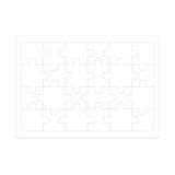 Print-A-Puzzle - Pre-perforated, Printable, Blank Puzzle Paper - 8.5 ...