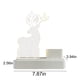 thumbnail image 3 of Lámpara LED de escritorio con portalápices y carga USB | Moderno organizador de plástico blanco para oficina, hogar y escuela | Luz nocturna para el cuidado de la vista, ideal para decorar el, 3 of 7