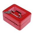 thumbnail image 4 of Contenedor de bloqueo Zulema Caja de almacenamiento seguro para monedas Color rojo, 4 of 8