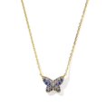 thumbnail image 2 of Collar Kendra Scott Lillia con colgante de cristal azul, 2 of 2