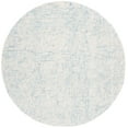 thumbnail image 2 of SAFAVIEH Abstract Ethelyn Solid Area Rug, Light Blue/Ivory, 3' x 3' Round, 2 of 10