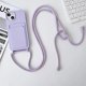 thumbnail image 3 of Funda de teléfono con correa de cordón cruzado, carcasa de silicona líquida para iPhone 15, 14, 13, 12, 11 Pro Max, SE, X, XR, XS Max, 7, 8 Plus, 3 of 5
