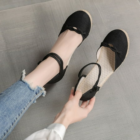 

eczipvz Walking Shoes Women Women s Rivet Rhinestone Pearl Flat Sandals Slip on Memory Foam Sandals Open Toe Slide Sandals