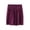 Purple, variant on Asxite Plus Size Shorts for Women Solid Pockets Stretchy Elastic Waist Summer Loose Casual