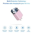 thumbnail image 3 of Coreykin 20W USB C Wall Charger-Super Fast Charger with 6FT Cable-Compatible with iPhone 14/14Pro/13/13 Pro/12/12Pro/XS/Max/XR/X/8/8 Plus-Pink, 3 of 7