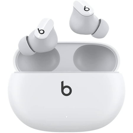Restored Beats Studio Buds Totally Wireless Noise Cancelling Earphones - White (Refurbished)