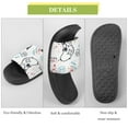 thumbnail image 7 of GZHJMY Stylish Slides for Women Men, Video Game Controller Illustrations Soft Flexible Slip-on Sandals Slippers, 7 of 7