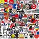 thumbnail image 1 of 26-27 100pcs Fashion Graffiti Stickers Waterproof Laptop Luggage Skate multicolor, 1 of 5