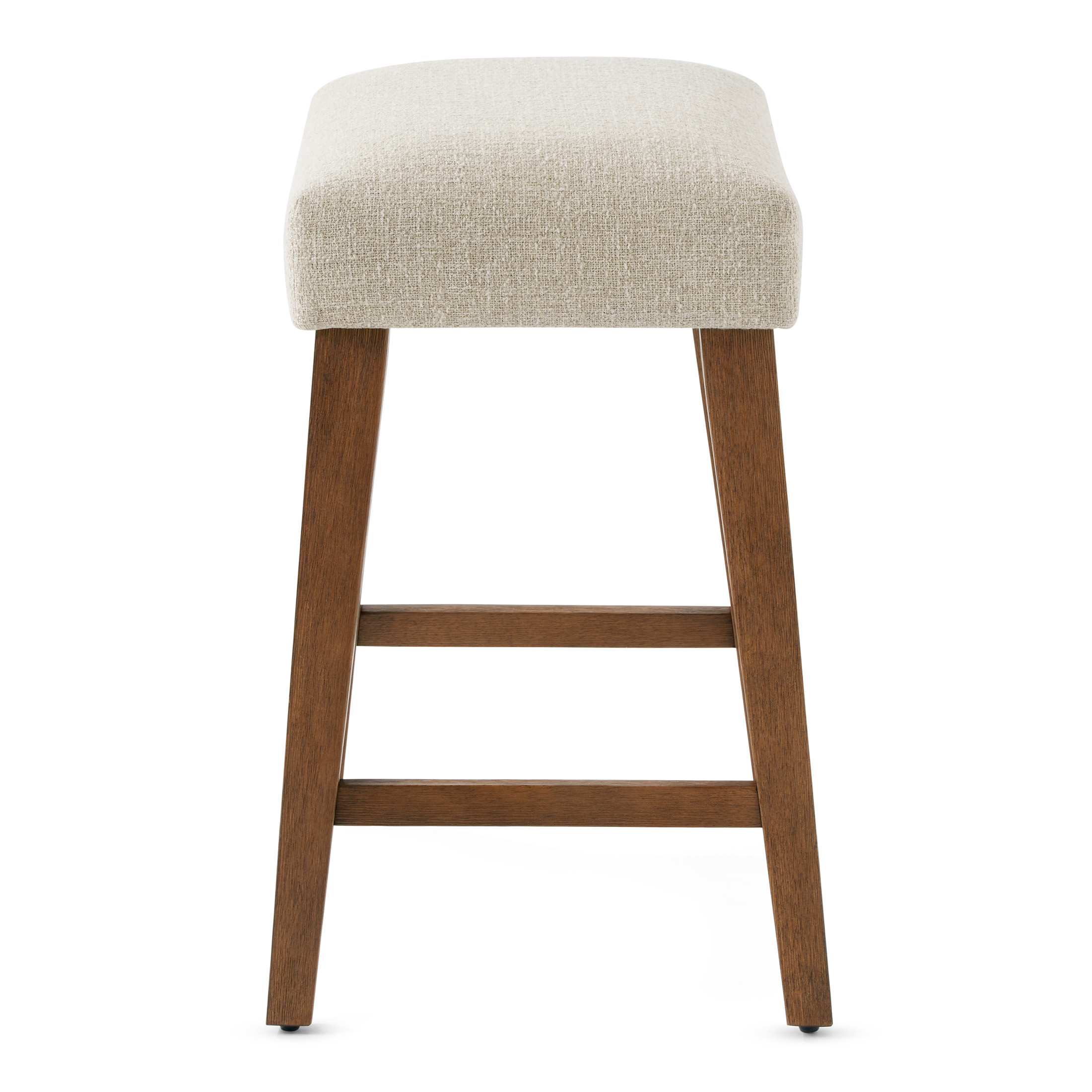 Mainstays Backless Upholstered Counter Stool, Nathan Sand photo 3