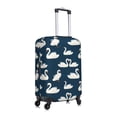 thumbnail image 3 of Balery Luggage Cover White Swam Print Suitcase Covers for Luggage Elastic Washable Suitcase Protector Fits 18-32 Inch Luggage-Medium, 3 of 9