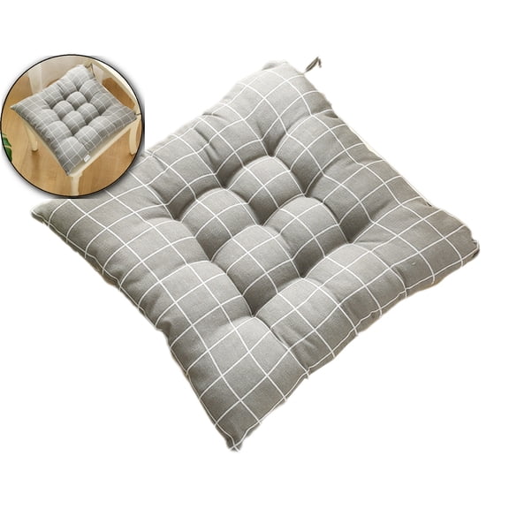 Floor Pillow Square Seating Cushion for Floor Chair Reading Corner, 15.7'' Large Thick Meditation Cushion