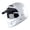 Glossy White, variant on 1Storm Motorcycle Full Face Helmet Open Face Helmet with Smoked Shield (Detachable Visor & Face Mask): HKY881S-E Glossy Black