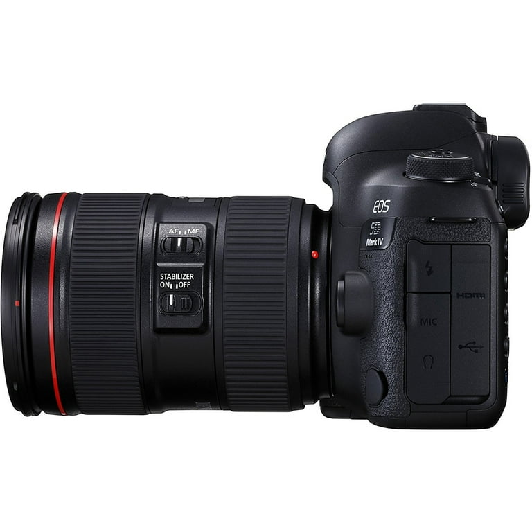 Canon EOS 5D Mark IV 30.4 MP Full Frame DSLR Camera + EF 24