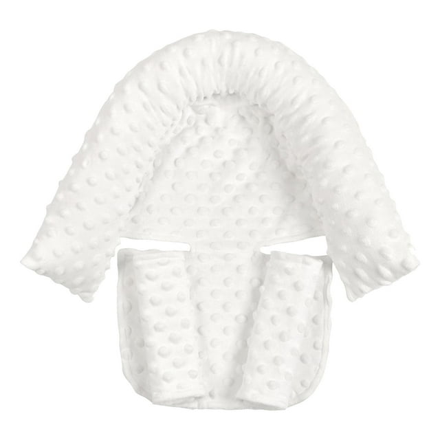 Almohada suave para soporte de cabeza y cuello y funda para cinturón de seguridad, cojín para cabeza y cuello de bebé para asiento de coche, almohada de soporte para cabeza y cuerpo