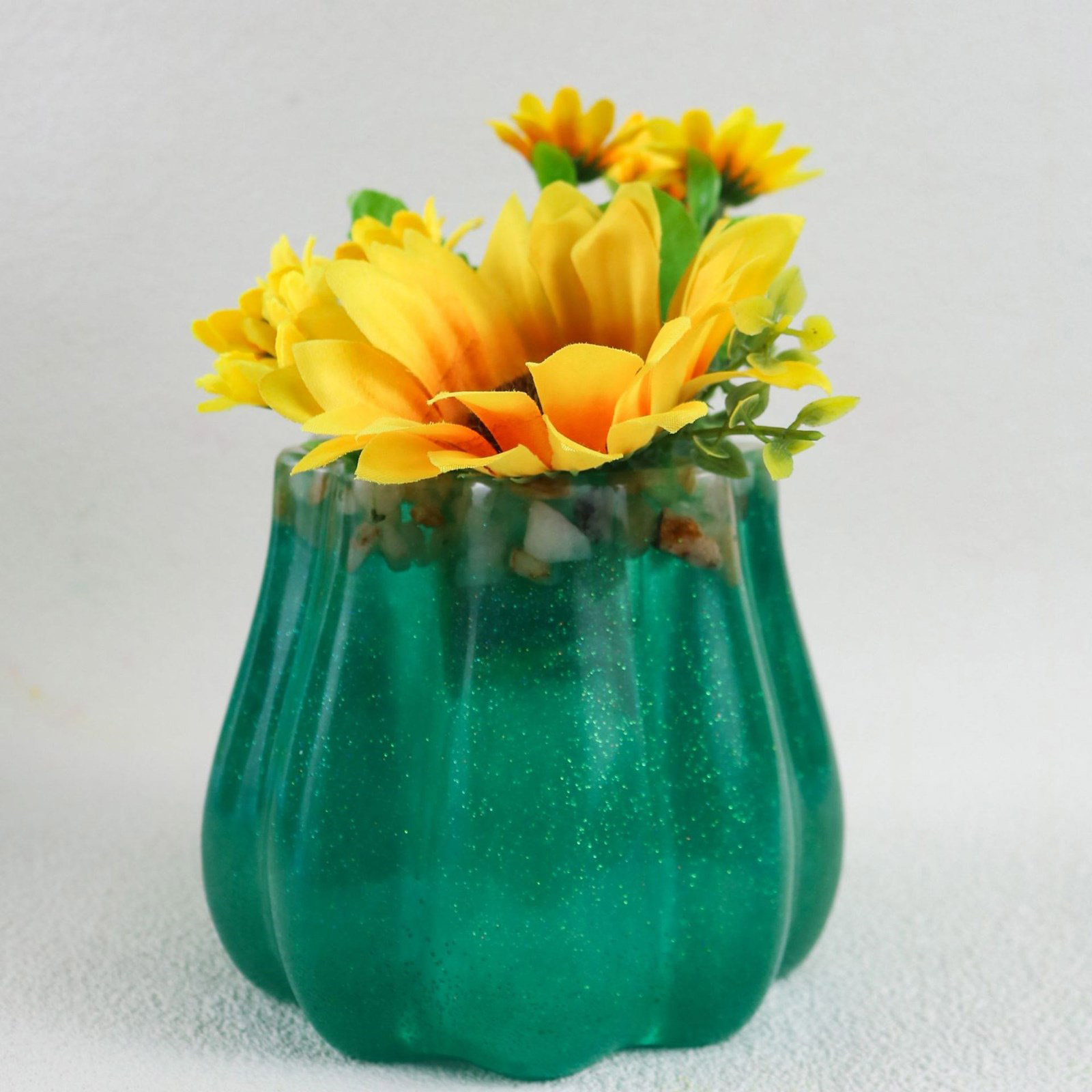Flowerpot Mold Gypsum Silicone Mould Pen Holder Cup Plaster Resin Mold Desktop Storage Box Resin