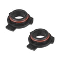 thumbnail image 1 of Unique Bargains 2pcs 9012 HIR2 LED Headlight Adapter Base Bulb Sockets Retainer Holder Universal for Car Auto Black, 1 of 6