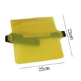 thumbnail image 4 of Waterproof Dry Bag Pouch Backpack Ripstop for Boating Sailing Beach Sailing Organizer Sack yellow, 4 of 8