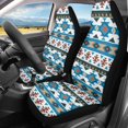 thumbnail image 2 of XYZCANDO Easy to Install Car Seat Covers SUV Sedan Truck, All-Season Breathable Front Seat Cover 2 pcs Polyester Geometric Patterns, 2 of 10