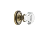 thumbnail image 4 of Nostalgic Warehouse Ropwal_Prv_234_Nk Waldorf Lead Crystal Privacy Door Knob Set - Bronze, 4 of 5