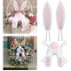 thumbnail image 3 of Fiesta de Pascua muñeco sin rostro adorno de conejo Festival de Pascua tema escena diseño decoración cuadros rosas, 3 of 5