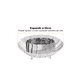 thumbnail image 5 of Cesto Vaporera Hervir Verdura Cocina Acero Inoxidable, Plata, 5 of 5