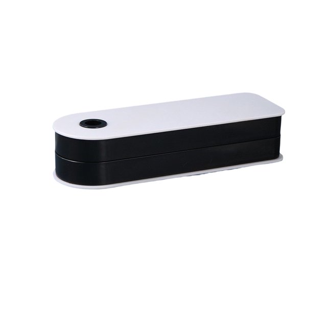 Injueey Caja de almacenamiento de doble capa para debajo del cajón del escritorio, caja multiusos, organizador de papelería, cajones de Type3 NO3