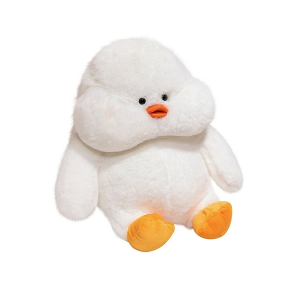 2026 New Duck Plush Toys, Stuffed Animals Toys Duck Soft Pillow Toys, Cute Plush Toy, Cartoon Hugging Sleeping, Best Birthday Gifts for Holiday Xmas Easter for Friend and Family (9.06", White)