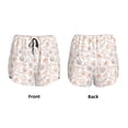 thumbnail image 5 of Lsque Maple Leaves Printed Women's Running Shorts with Liner Pockets,Elastic Quick Dry Workout Athletic Gym Yoga Shorts,Womens High Waist Shorts-Large, 5 of 9